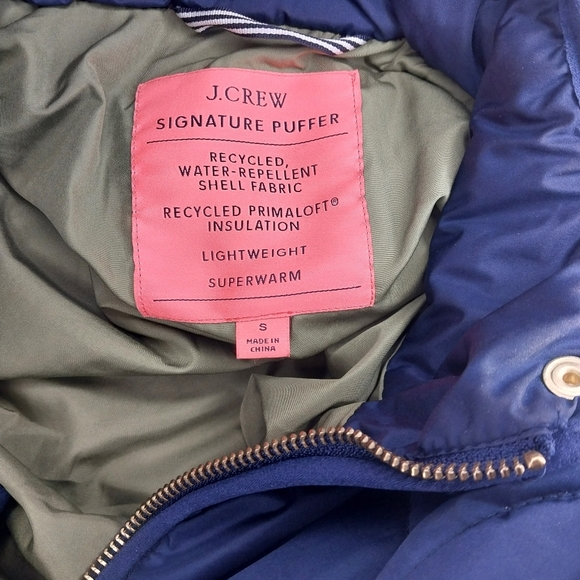J.Crew Signature Puffer Vest Size S - Picture 10 of 12